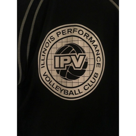 Mizuno Women's Small Full Zip Jacket Illinois Volleyball Club Track Running - Picture 9 of 9